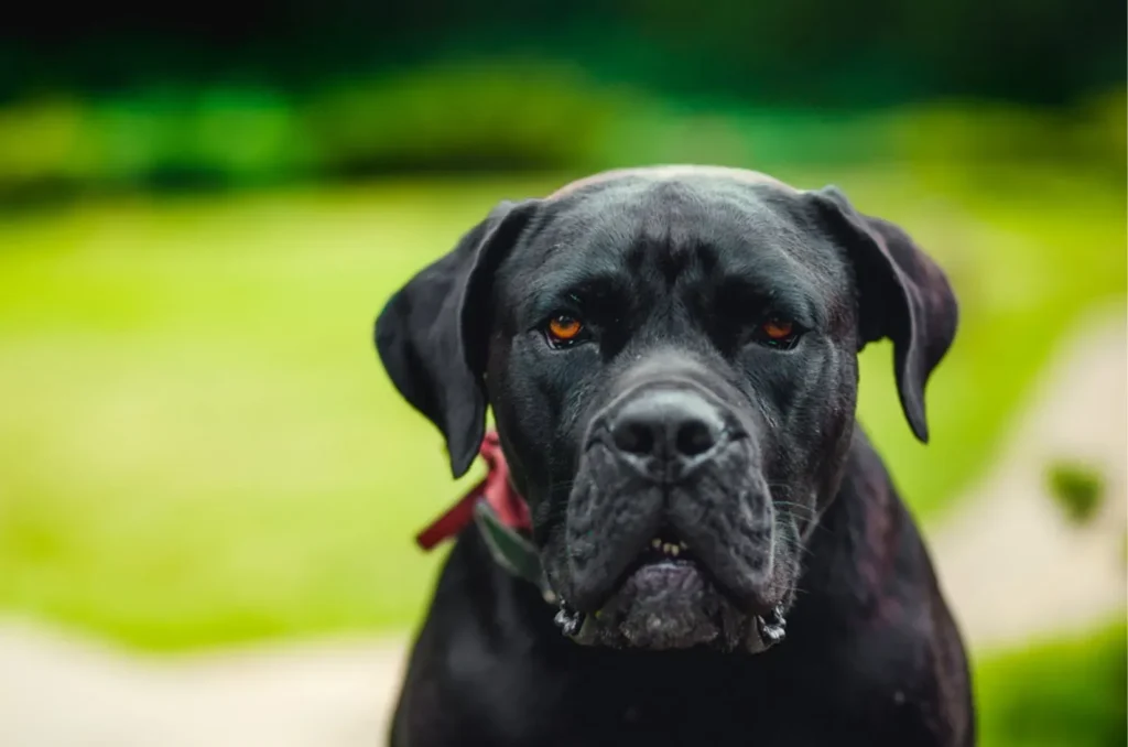 Black American Bulldog