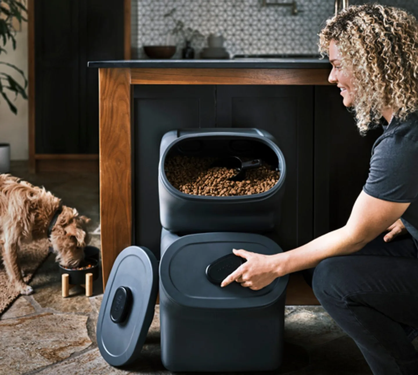Dog Food Container
